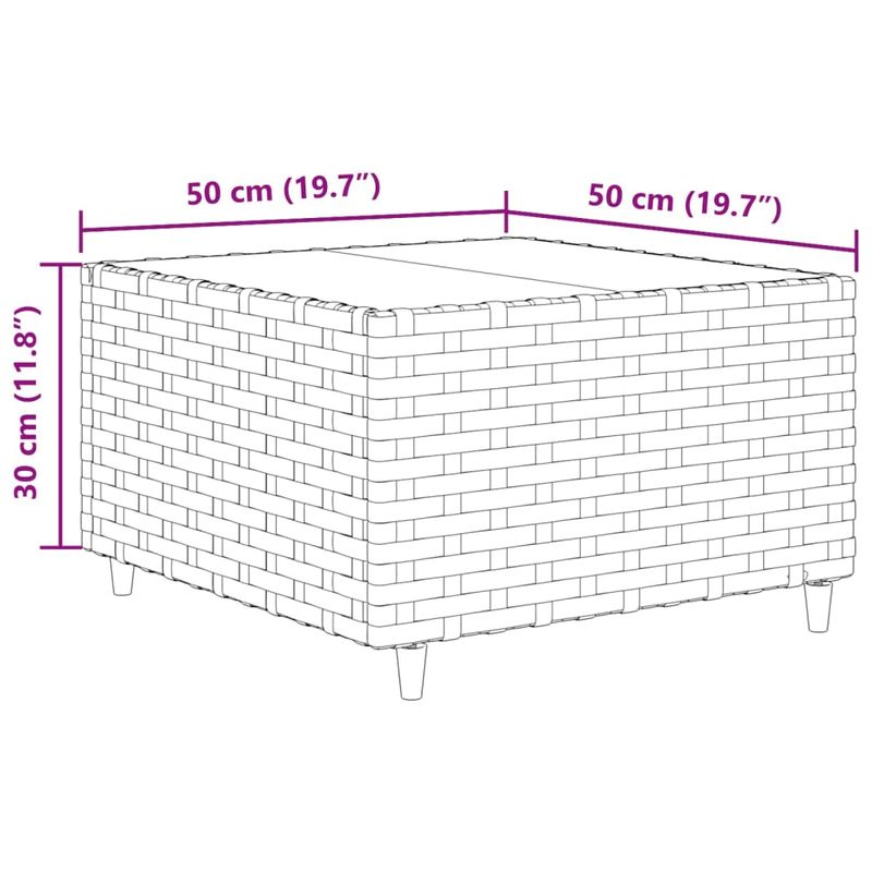 Casa si Gradina - Gradina si terasa - Mobilier exterior - Seturi mobila gradina - Set mobilier de gradina cu perne, 11 piese, negru, poliratan - Infinity.ro
