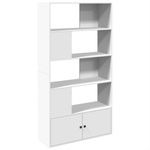 Casa si Gradina - Mobilier - Biblioteci si rafturi - Biblioteci - Biblioteca, alb, 100x36x189 cm, lemn prelucrat - Infinity.ro