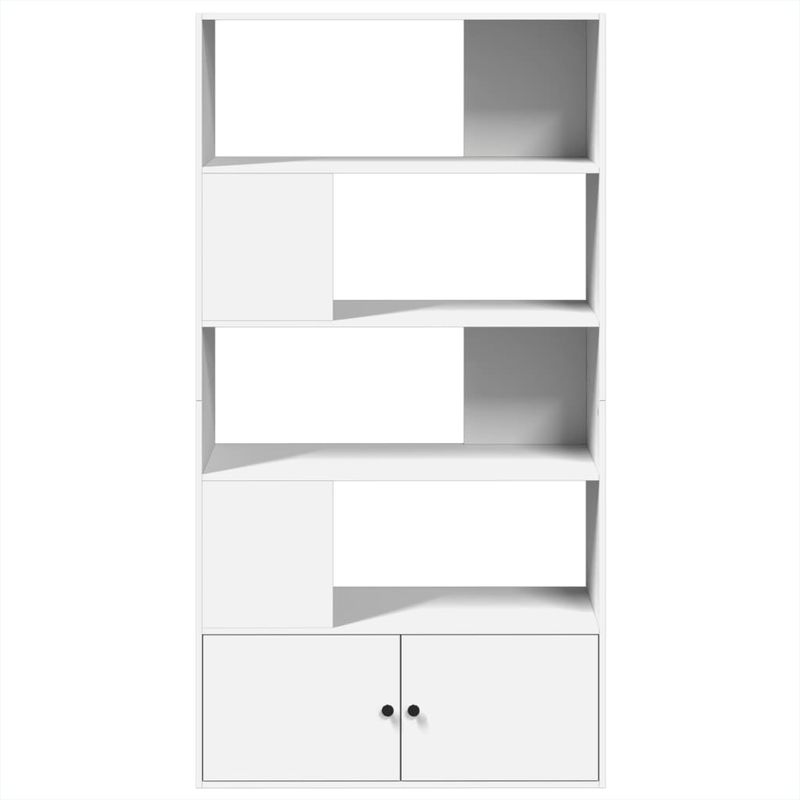 Casa si Gradina - Mobilier - Biblioteci si rafturi - Biblioteci - Biblioteca, alb, 100x36x189 cm, lemn prelucrat - Infinity.ro