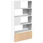 Casa si Gradina - Mobilier - Biblioteci si rafturi - Biblioteci - Biblioteca, alb, 100x36x189 cm, lemn prelucrat - Infinity.ro