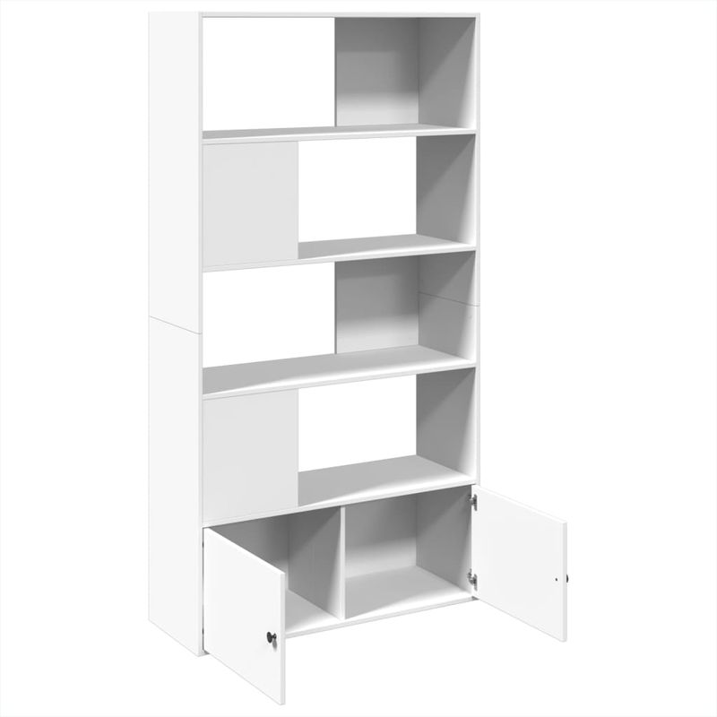 Casa si Gradina - Mobilier - Biblioteci si rafturi - Biblioteci - Biblioteca, alb, 100x36x189 cm, lemn prelucrat - Infinity.ro