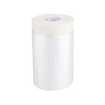 Casa si Gradina - Constructii - Feronerie si accesorii - Suruburi, dibluri si accesorii uz general - Folie de Acoperire cu Banda de Mascare, lungime folie 20 m, latime folie 0.55 m - Infinity.ro