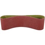 Casa si Gradina - Constructii - Scule electrice si accesorii - Accesorii polizare si slefuire - Smirghel Benzi EvoTools, Lungime 457 mm, Latime 75 mm, Granulatie 100, Set 5 bucati - Infinity.ro