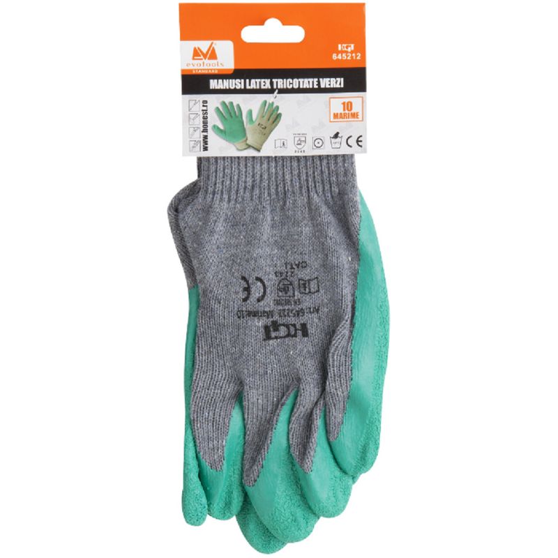 Casa si Gradina - Constructii - Echipamente de lucru - Manusi protectia muncii - Manusi latex groase M11 - Infinity.ro