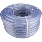 Casa si Gradina - Gradinarit si plante - Instalatii si accesorii pentru irigatii - Furtunuri de gradina si accesorii - Furtun gradina transparent Evotools h10022, 1/2" diametru, 50 m, insertie ETS, 10 bar presiune maxima - Infinity.ro