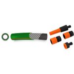 Casa si Gradina - Gradinarit si plante - Instalatii si accesorii pentru irigatii - Furtunuri de gradina si accesorii - Furtun gradina Evotools, 1/2", armat, 20 m, 4 accesorii - Infinity.ro