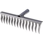 Casa si Gradina - Gradinarit si plante - Unelte gradinarit - Greble - Grebla Gri Carbon EvoTools, 14 Dinti, Lungime 350 mm - Infinity.ro