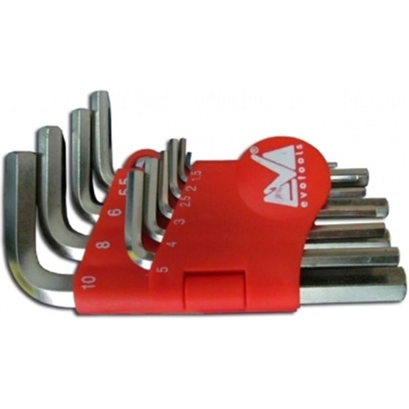 Casa si Gradina - Constructii - Scule de mana si unelte - Chei si truse chei - Chei Imbus Cr-V 10 pcs - Infinity.ro