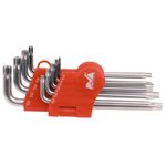 Casa si Gradina - Constructii - Scule de mana si unelte - Chei si truse chei - Set 9 chei imbus stea EvoTools Professional T10-T50 - Infinity.ro