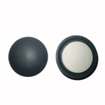 Casa si Gradina - Constructii - Usi interior, exterior si garaj - Accesorii usi - Set 2 bucati opritor pentru usi de interior, Evotols, plastic moale cu adeziv, gri - Infinity.ro