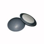 Casa si Gradina - Constructii - Usi interior, exterior si garaj - Accesorii usi - Set 2 bucati opritor pentru usi de interior, Evotols, plastic moale cu adeziv, gri - Infinity.ro