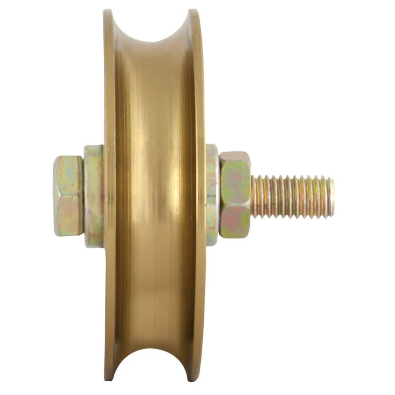 Casa si Gradina - Constructii - Usi interior, exterior si garaj - Kit-uri automatizari porti si usi garaj - Roata Simpla cu Rulment pentru Porti Culisante EvoTools, Diametrul 60 mm, Profil R - Infinity.ro