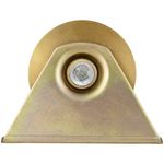 Casa si Gradina - Constructii - Usi interior, exterior si garaj - Kit-uri automatizari porti si usi garaj - Roata Aplicata tip V cu Suport si Rulment pentru Porti Culisante EvoTools, diametru 70 mm - Infinity.ro