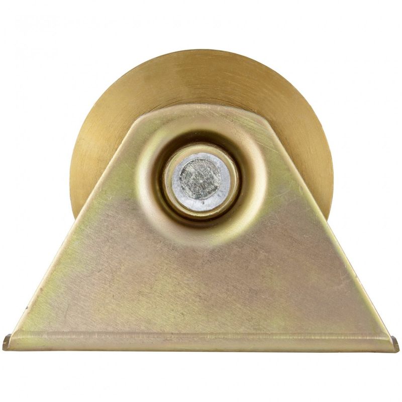 Casa si Gradina - Constructii - Usi interior, exterior si garaj - Kit-uri automatizari porti si usi garaj - Roata Aplicata tip V cu Suport si Rulment pentru Porti Culisante EvoTools, diametru 70 mm - Infinity.ro