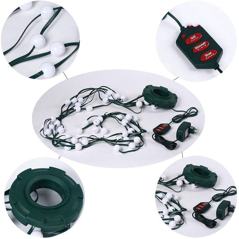 Casa si Gradina - Decoratiuni - Decoratiuni de sezon - Instalatie Brad Craciun MRG M952, Tree Dazzler, RGB, 64 Globulete, Telecomanda - Infinity.ro