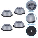 Electronice si Electrocasnice - Masini si uscatoare de rufe - Accesorii masini de spalat si uscatoare - Set 4 Picioruse Antivibratii Masina de Spalat MRG M833 , Anti-zgomot, Antiderapante, - Infinity.ro