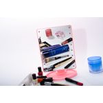 Ingrijire personala si Cosmetice - Machiaj - Oglinzi cosmetice - Oglinda Machiaj MRG MXW085, cu Lumina 16LED, Usb, Roz - Infinity.ro
