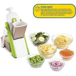 Casa si Gradina - Bucatarie si vesela - Ustensile bucatarie - Razatori si curatatoare - Tocator Legume Manual MRG M878 , Multifunctional , Feliator Fructe , Pliabil - Infinity.ro