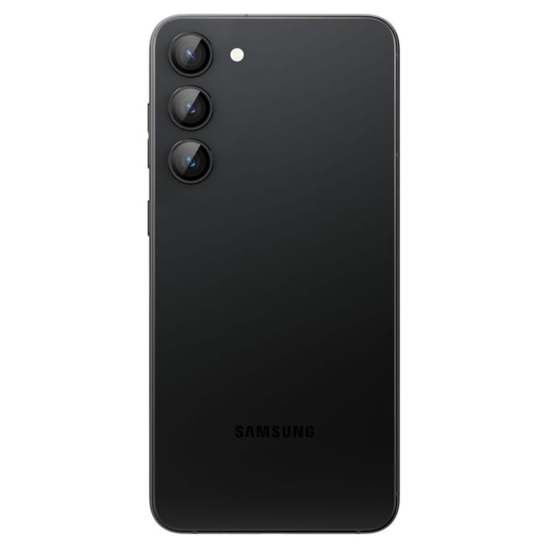 Laptop, Telefoane si Tablete - Telefoane mobile si accesorii - Accesorii Telefoane - Folii protectie telefoane - Protectie din sticla securizata pentru camera Samsung Galaxy S23/S23 Plus, Sticla, Premium Hardness, Negru - Infinity.ro