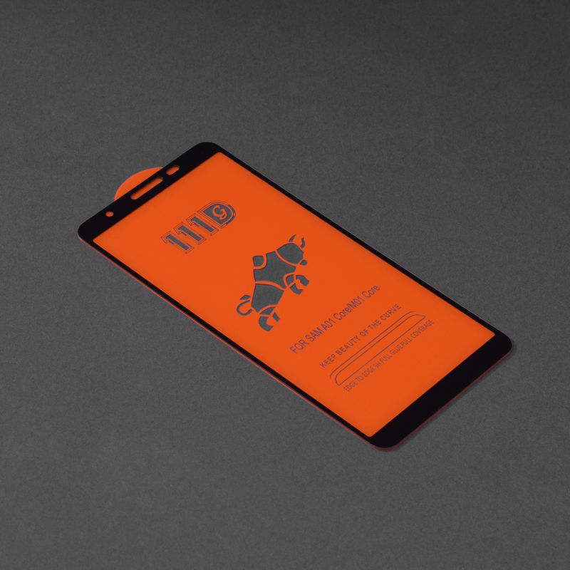 Laptop, Telefoane si Tablete - Telefoane mobile si accesorii - Accesorii Telefoane - Folii protectie telefoane - Folie de protectie compatibila cu Samsung Galaxy A01 Core/ M01 Core, Secure Glass, Premium Hardness, Negru - Infinity.ro