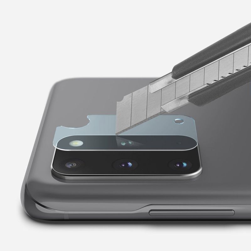 Laptop, Telefoane si Tablete - Telefoane mobile si accesorii - Accesorii Telefoane - Folii protectie telefoane - Folie Camera pentru Samsung Galaxy S20 Plus 4G/S20 Plus 5G (set 3), Ringke IDGL, Clear - Infinity.ro