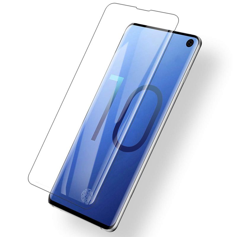 Laptop, Telefoane si Tablete - Telefoane mobile si accesorii - Accesorii Telefoane - Folii protectie telefoane - Folie pentru Samsung Galaxy S10, Lito 3D UV Glass, Transparent - Infinity.ro