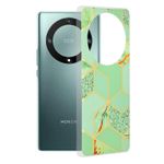 Laptop, Telefoane si Tablete - Telefoane mobile si accesorii - Accesorii Telefoane - Huse telefoane - Husa pentru Honor Magic5 Lite, Techsuit Marble Series, Green Hex - Infinity.ro