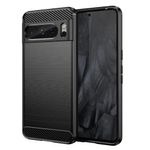 Laptop, Telefoane si Tablete - Telefoane mobile si accesorii - Accesorii Telefoane - Huse telefoane - Husa pentru Google Pixel 8 Pro, Techsuit Carbon Silicone, Black - Infinity.ro