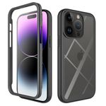 Laptop, Telefoane si Tablete - Telefoane mobile si accesorii - Accesorii Telefoane - Huse telefoane - Husa pentru Apple iPhone 15 Pro + Folie, Techsuit Defense360 Pro, Black - Infinity.ro