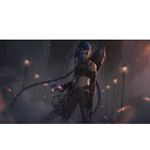 Casa si Gradina - Decoratiuni - Tablouri - Tablou Canvas, league of legends, Jinx, erou, 90 x 50 cm - Infinity.ro