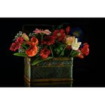 Casa si Gradina - Decoratiuni - Tablouri - Tablou Canvas, Cos cu flori, 80 x 50 cm, Rama lemn, Multicolor - Infinity.ro