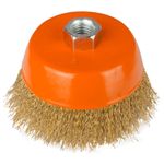 Casa si Gradina - Constructii - Scule electrice si accesorii - Accesorii polizare si slefuire - Perie cupa pentru polizor unghiular, flex, 75 mm - Infinity.ro