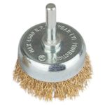 Casa si Gradina - Constructii - Scule electrice si accesorii - Accesorii polizare si slefuire - Perie Cupa Bormasina Evotools, diametru 60 mm - Infinity.ro