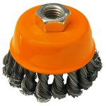 Casa si Gradina - Constructii - Scule electrice si accesorii - Accesorii polizare si slefuire - Perie Cupa Toroane Flex Evotools, diametrul 125 mm x M14 - Infinity.ro