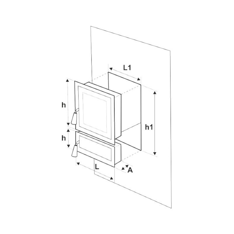 Casa si Gradina - Termice - Sobe, Seminee si accesorii - Accesorii seminee si sobe - Usa pentru soba Evotools 660367, cu cenusar, 270x250 mm, model Palmier, Fonta - Infinity.ro