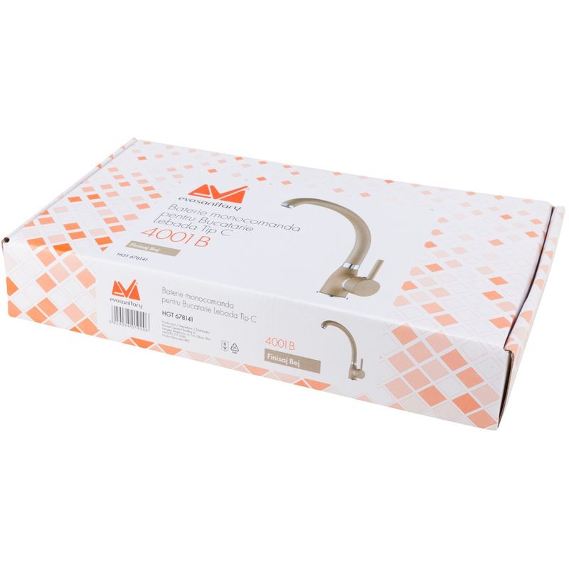 Casa si Gradina - Sanitare - Lavoar baie si accesorii - Baterii sanitare - Baterie bucatarie lebada tip c 4001 b - Infinity.ro