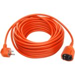 Casa si Gradina - Electrice - Accesorii electrice - Prelungitoare, triple, fise - Prelungitor de gradina Evotools 677060, cu fisa si priza, cablu 3x1mmp, 3.5kW, 30m - Infinity.ro