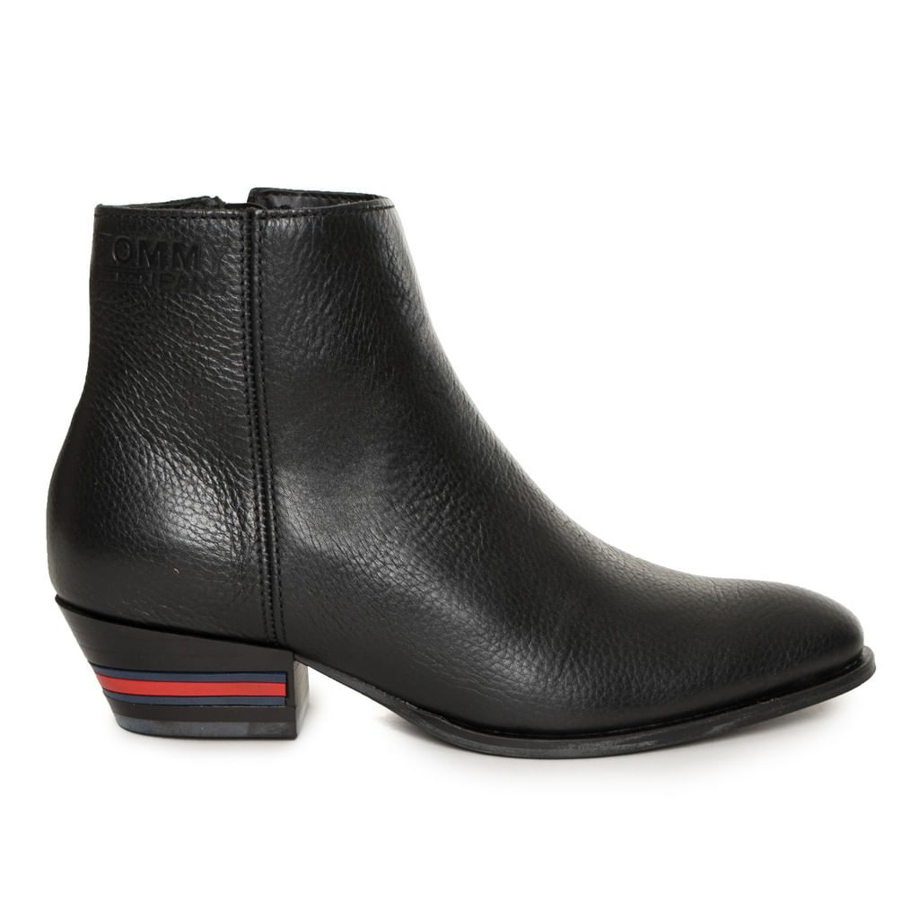 Botine de piele Guess EN0EN01132 36 EU Negru