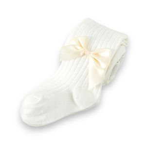 Dres gros cu fundita copii Alb L 102-116