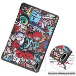 Laptop, Telefoane si Tablete - Tablete si accesorii tablete - Accesorii Tablete - Huse tablete - Husa Felman's flip pentru Huawei MatePad Pro 11 2022, cu design Grafitti in piele ecologica, cu multiple culori - Infinity.ro