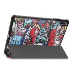 Laptop, Telefoane si Tablete - Tablete si accesorii tablete - Accesorii Tablete - Huse tablete - Husa Felman's flip pentru Huawei MatePad Pro 11 2022, cu design Grafitti in piele ecologica, cu multiple culori - Infinity.ro