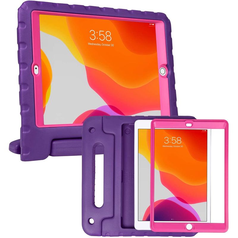 Laptop, Telefoane si Tablete - Tablete si accesorii tablete - Accesorii Tablete - Huse tablete - Husa de protectie Felman's, compatibila cu iPad Air 3 si iPad Pro 2017, 10.5", Mov - Infinity.ro