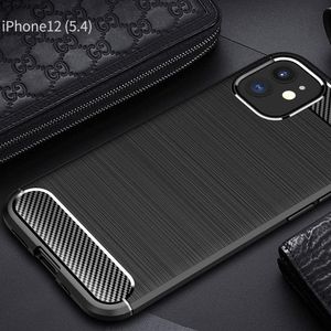 Husa de protectie compatibila cu iPhone 12 mini, PU, Negru
