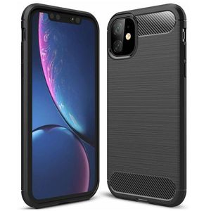 Husa de protectie compatibila cu iPhone 12 mini, PU, Negru