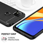 Laptop, Telefoane si Tablete - Telefoane mobile si accesorii - Accesorii Telefoane - Huse telefoane - Carcasa de protectie compatibila cu Xiaomi Redmi 9C NFC/9C, PU, Negru - Infinity.ro