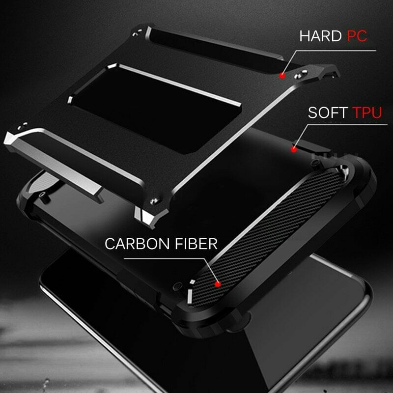 Laptop, Telefoane si Tablete - Telefoane mobile si accesorii - Accesorii Telefoane - Huse telefoane - Husa de protectie compatibila cu Xiaomi Redmi Note 9T 5G, PC, Negru - Infinity.ro