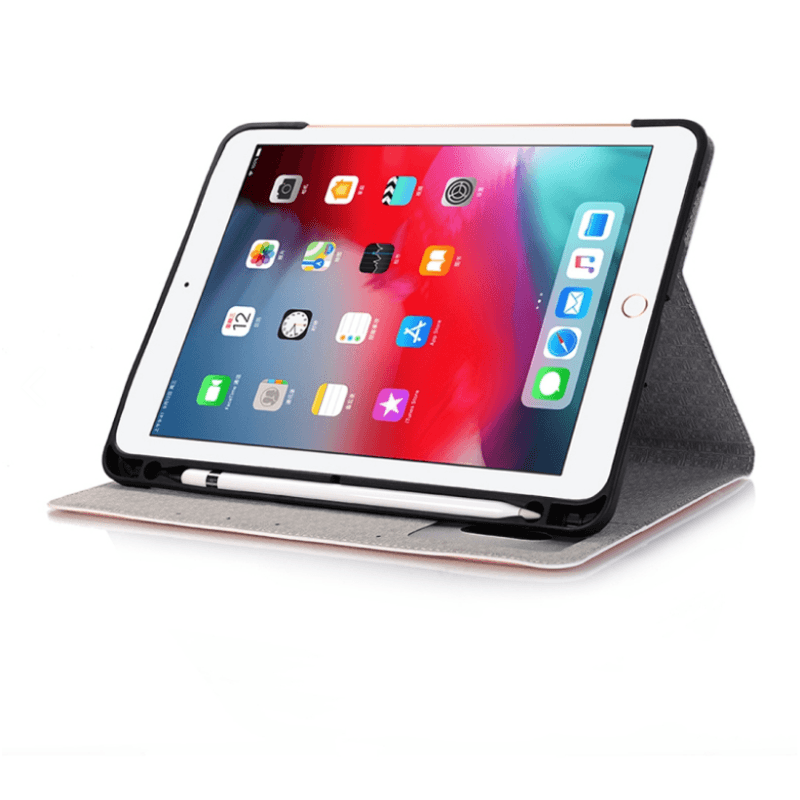 Laptop, Telefoane si Tablete - Tablete si accesorii tablete - Accesorii Tablete - Huse tablete - Husa de protectie Felman's, pentru iPad Pro 11 inch 2018 si 2020, tip carte, piele ecologica, Maro - Infinity.ro