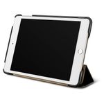 Laptop, Telefoane si Tablete - Tablete si accesorii tablete - Accesorii Tablete - Huse tablete - Husa Felman's Flip Cover pentru iPad Mini 5, piele naturala, culoarea neagra - Infinity.ro
