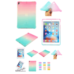 Laptop, Telefoane si Tablete - Tablete si accesorii tablete - Accesorii Tablete - Huse tablete - Husa Felman's de silicon premium pentru Apple iPad 10.2 (2019-2020) - Verde-Roz - Infinity.ro