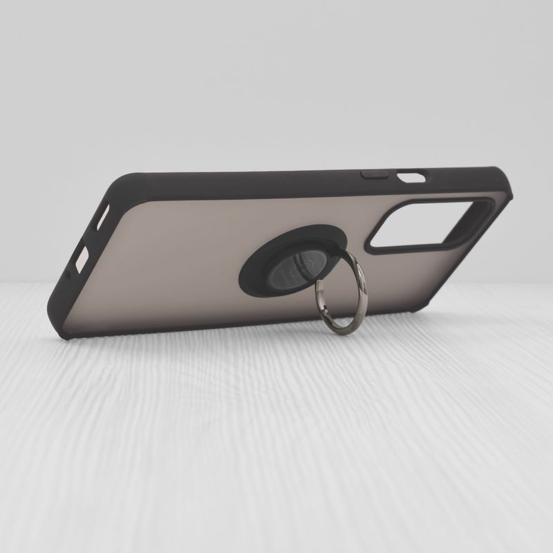 Laptop, Telefoane si Tablete - Telefoane mobile si accesorii - Accesorii Telefoane - Huse telefoane - Husa de protectie compatibila cu OnePlus 9 Pro, Metal, Negru - Infinity.ro